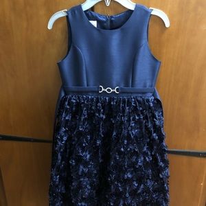 Navy blue dress
